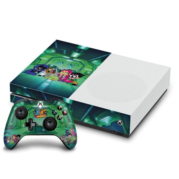 Teen Titans Go! To The Movies Graphics Group Vinyl Sticker Skin Decal Cover for Microsoft One S Console & Controller