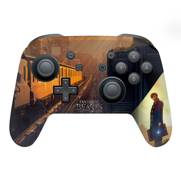 Fantastic Beasts And Where To Find Them Key Art And Beasts Poster Vinyl Sticker Skin Decal Cover for Nintendo Switch Pro Controller