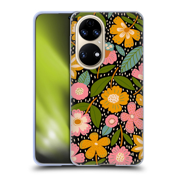 Gabriela Thomeu Floral Floral Jungle Soft Gel Case for Huawei P50