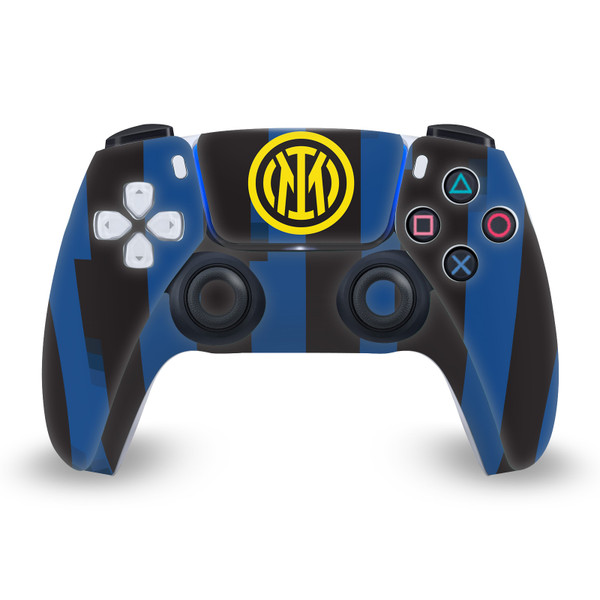 Fc Internazionale Milano 2023/24 Crest Kit Home Vinyl Sticker Skin Decal Cover for Sony PS5 Sony DualSense Controller