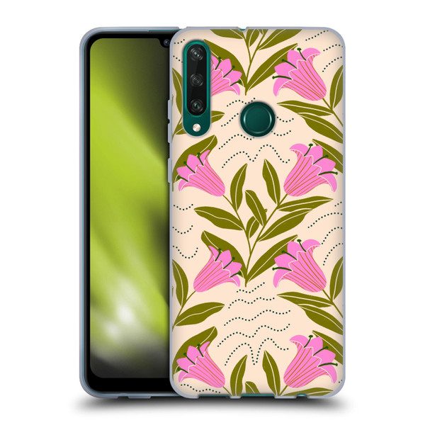 Gabriela Thomeu Floral Tulip Soft Gel Case for Huawei Y6p