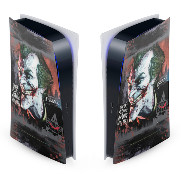 Batman Arkham City Graphics Joker Wrong With Me Vinyl Sticker Skin Decal Cover for Sony PS5 Digital Edition Console