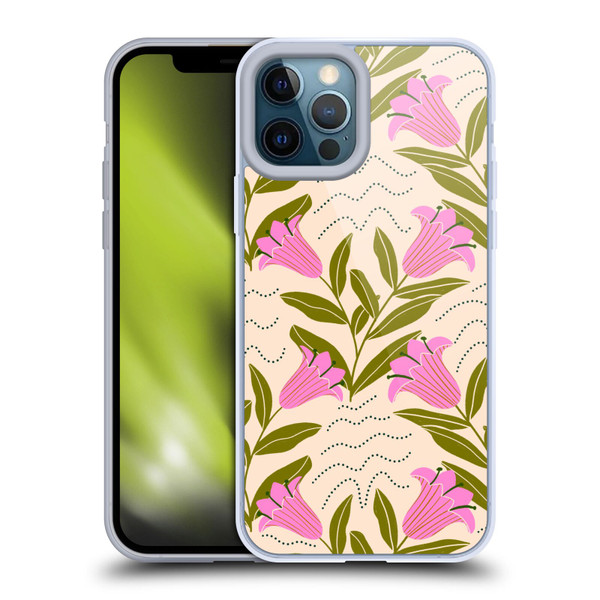 Gabriela Thomeu Floral Tulip Soft Gel Case for Apple iPhone 12 Pro Max