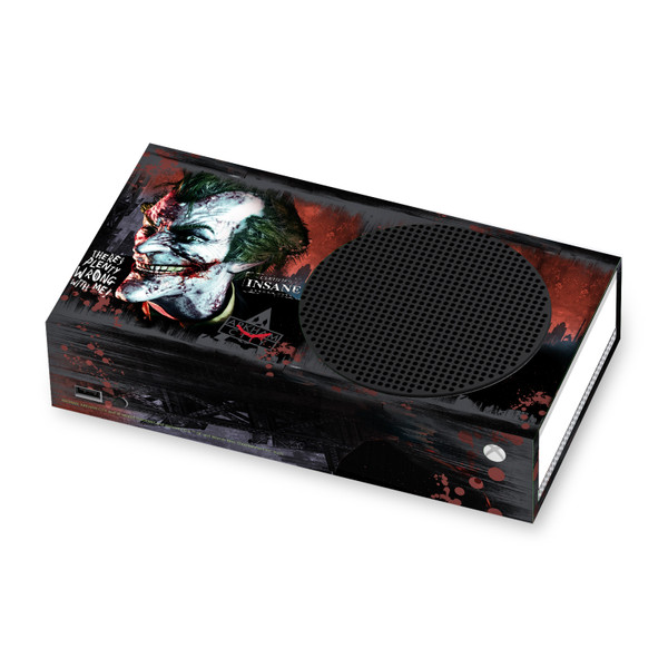 Batman Arkham City Graphics Joker Wrong With Me Vinyl Sticker Skin Decal Cover for Microsoft Xbox Series S Console