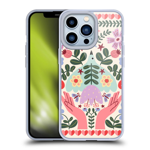Gabriela Thomeu Floral Folk Flora Soft Gel Case for Apple iPhone 13 Pro