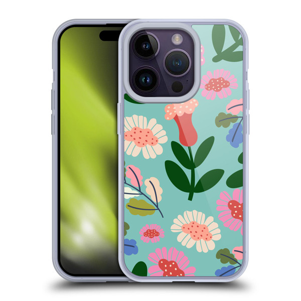 Gabriela Thomeu Floral Super Bloom Soft Gel Case for Apple iPhone 14 Pro