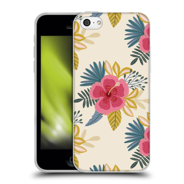 Gabriela Thomeu Floral Tropical Soft Gel Case for Apple iPhone 5c