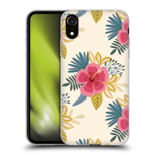Gabriela Thomeu Floral Tropical Soft Gel Case for Apple iPhone XR