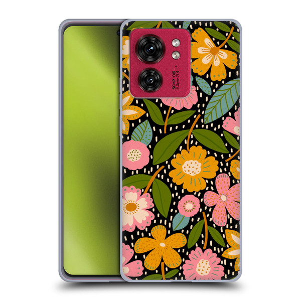 Gabriela Thomeu Floral Floral Jungle Soft Gel Case for Motorola Moto Edge 40