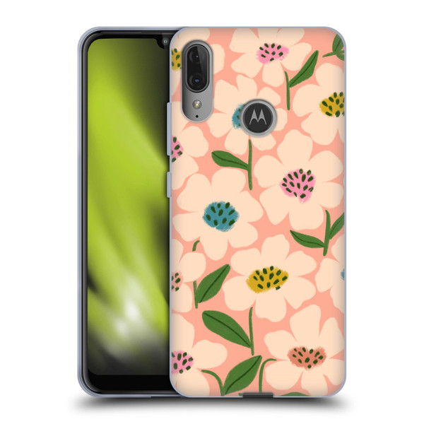 Gabriela Thomeu Floral Blossom Soft Gel Case for Motorola Moto E6 Plus