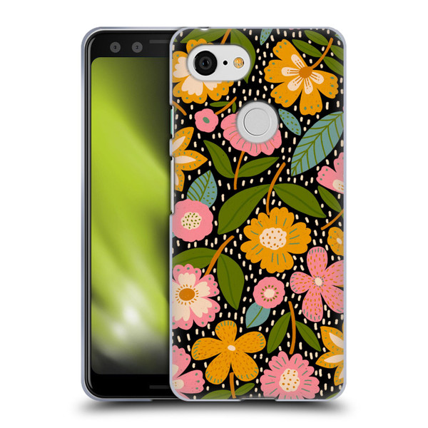 Gabriela Thomeu Floral Floral Jungle Soft Gel Case for Google Pixel 3