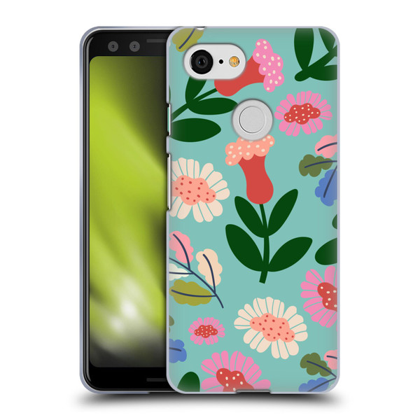 Gabriela Thomeu Floral Super Bloom Soft Gel Case for Google Pixel 3