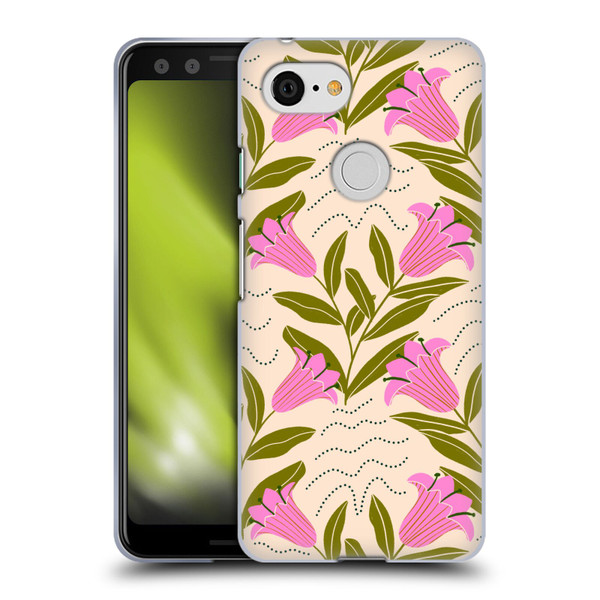 Gabriela Thomeu Floral Tulip Soft Gel Case for Google Pixel 3
