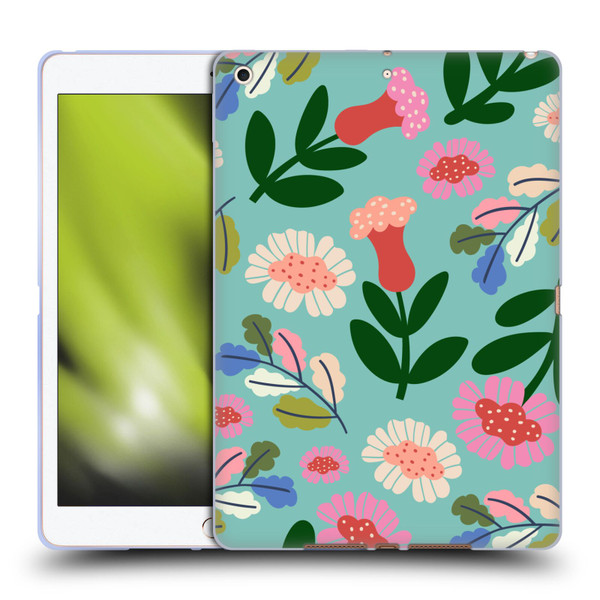 Gabriela Thomeu Floral Super Bloom Soft Gel Case for Apple iPad 10.2 2019/2020/2021