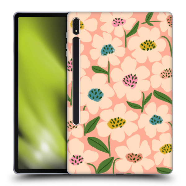 Gabriela Thomeu Floral Blossom Soft Gel Case for Samsung Galaxy Tab S8 Plus