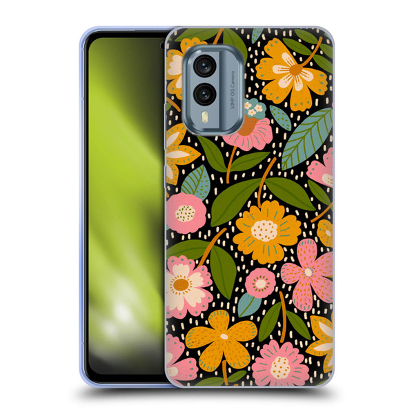 Gabriela Thomeu Floral Floral Jungle Soft Gel Case for Nokia X30