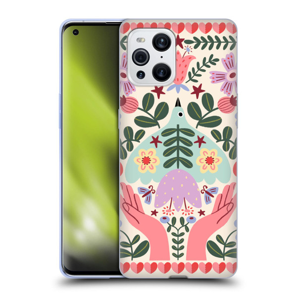 Gabriela Thomeu Floral Folk Flora Soft Gel Case for OPPO Find X3 / Pro