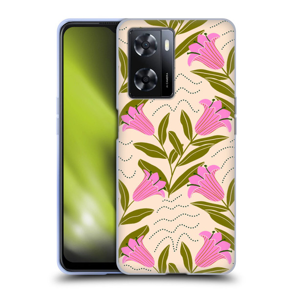 Gabriela Thomeu Floral Tulip Soft Gel Case for OPPO A57s