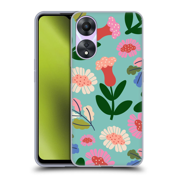 Gabriela Thomeu Floral Super Bloom Soft Gel Case for OPPO A78 4G
