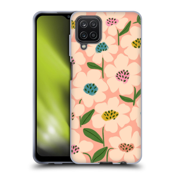 Gabriela Thomeu Floral Blossom Soft Gel Case for Samsung Galaxy A12 (2020)