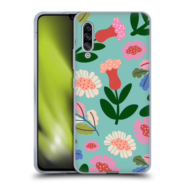 Gabriela Thomeu Floral Super Bloom Soft Gel Case for Samsung Galaxy A90 5G (2019)