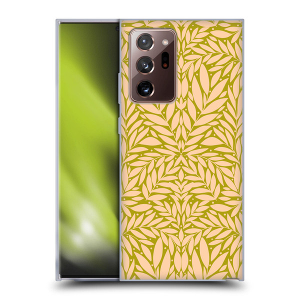 Gabriela Thomeu Floral Vintage Leaves Soft Gel Case for Samsung Galaxy Note20 Ultra / 5G