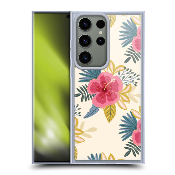 Gabriela Thomeu Floral Tropical Soft Gel Case for Samsung Galaxy S23 Ultra 5G