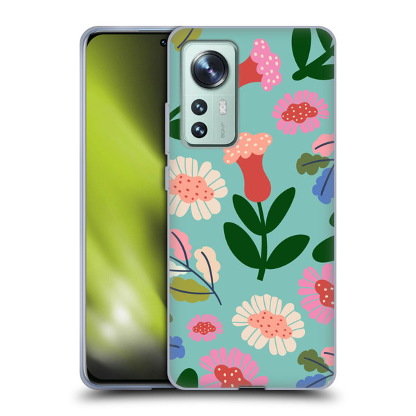 Gabriela Thomeu Floral Super Bloom Soft Gel Case for Xiaomi 12