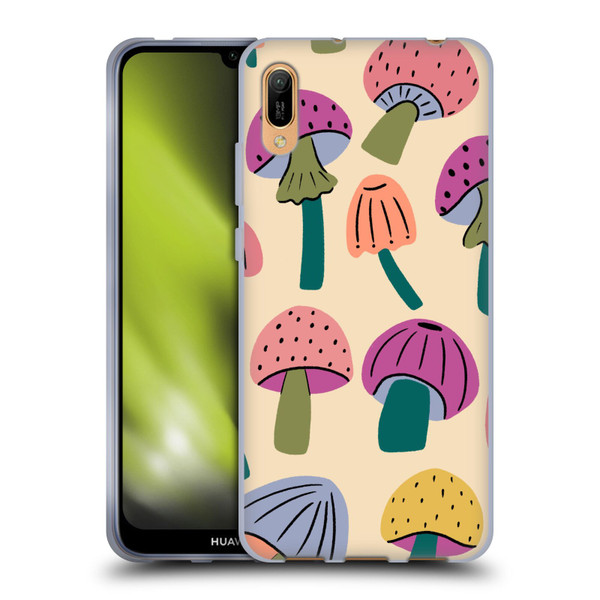 Gabriela Thomeu Retro Magic Mushroom Soft Gel Case for Huawei Y6 Pro (2019)