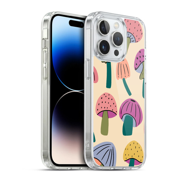 Gabriela Thomeu Retro Magic Mushroom Soft Gel Case for Apple iPhone 13 Pro & MagSafe