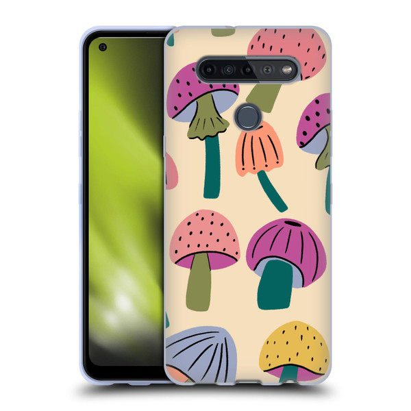 Gabriela Thomeu Retro Magic Mushroom Soft Gel Case for LG K51S