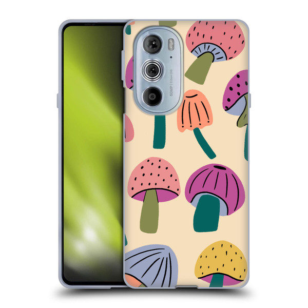 Gabriela Thomeu Retro Magic Mushroom Soft Gel Case for Motorola Edge X30