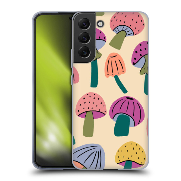 Gabriela Thomeu Retro Magic Mushroom Soft Gel Case for Samsung Galaxy S22+ 5G