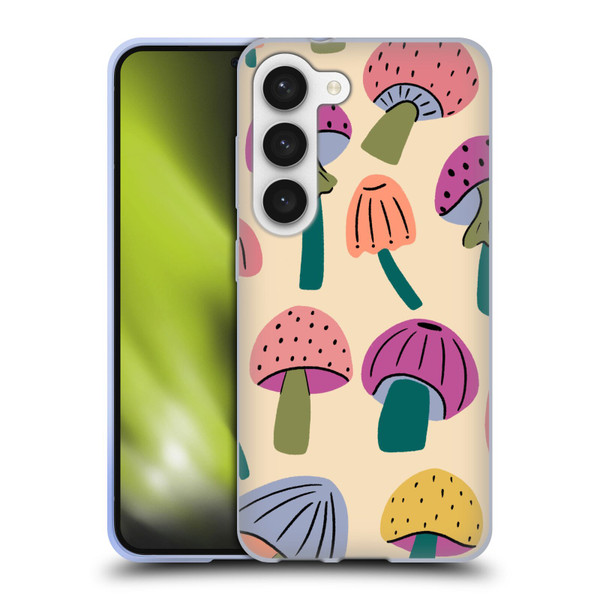Gabriela Thomeu Retro Magic Mushroom Soft Gel Case for Samsung Galaxy S23 5G