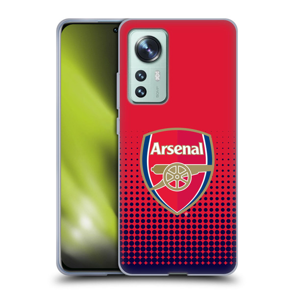 Arsenal FC Crest 2 Fade Soft Gel Case for Xiaomi 12