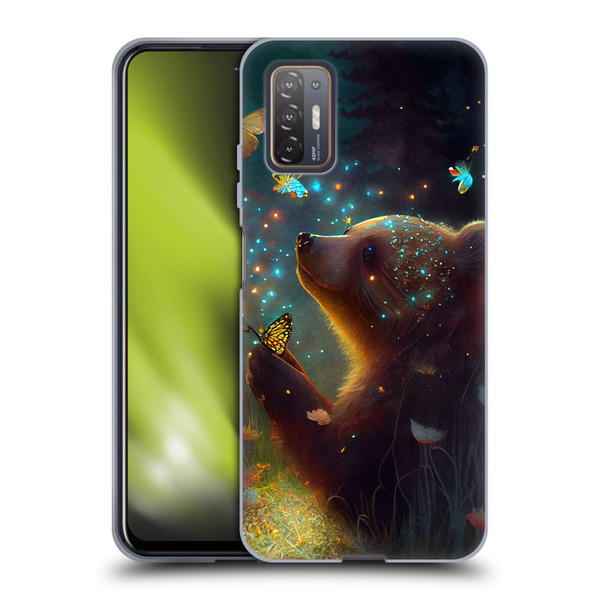 JK Stewart Art Bear Soft Gel Case for HTC Desire 21 Pro 5G