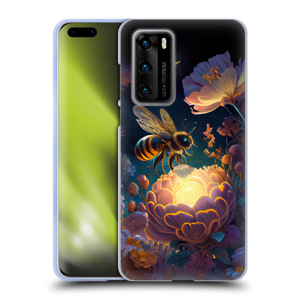 JK Stewart Art Bee Soft Gel Case for Huawei P40 5G