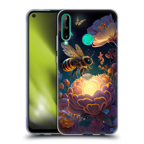 JK Stewart Art Bee Soft Gel Case for Huawei P40 lite E