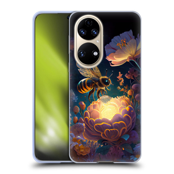 JK Stewart Art Bee Soft Gel Case for Huawei P50