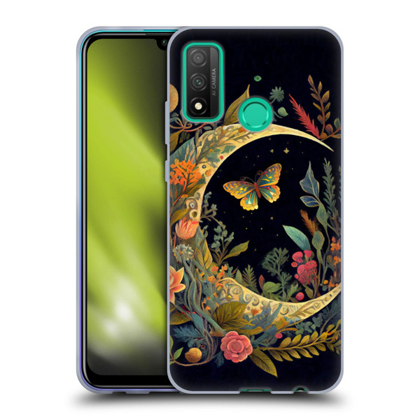 JK Stewart Art Crescent Moon Soft Gel Case for Huawei P Smart (2020)