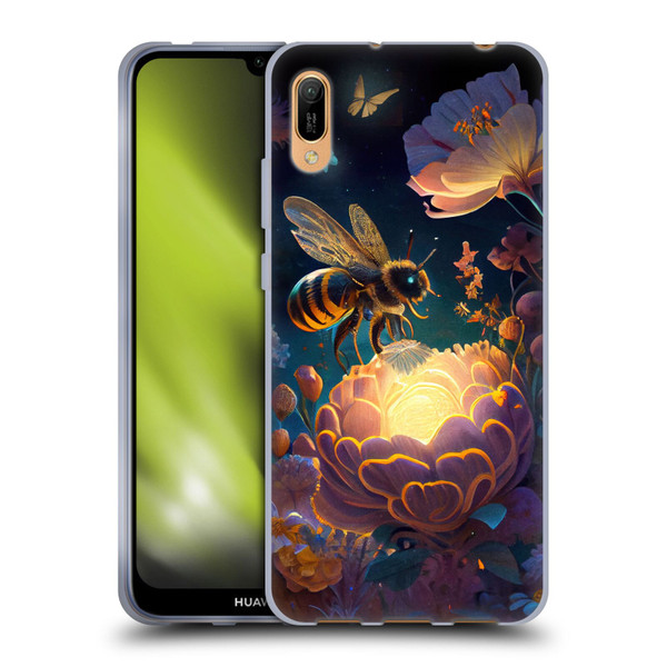 JK Stewart Art Bee Soft Gel Case for Huawei Y6 Pro (2019)