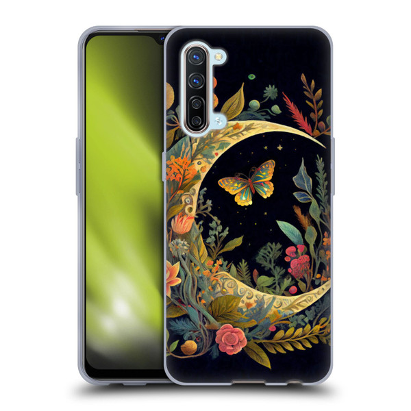 JK Stewart Art Crescent Moon Soft Gel Case for OPPO Find X2 Lite 5G