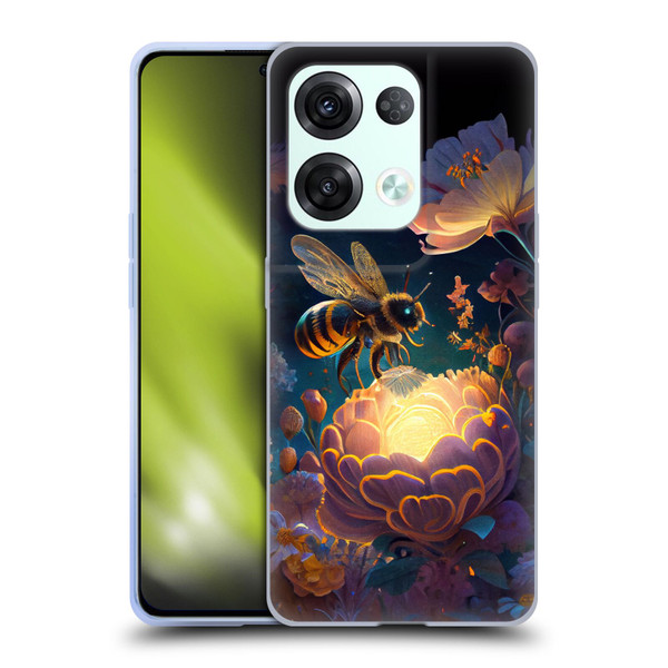 JK Stewart Art Bee Soft Gel Case for OPPO Reno8 Pro