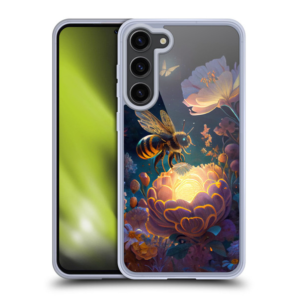 JK Stewart Art Bee Soft Gel Case for Samsung Galaxy S23+ 5G