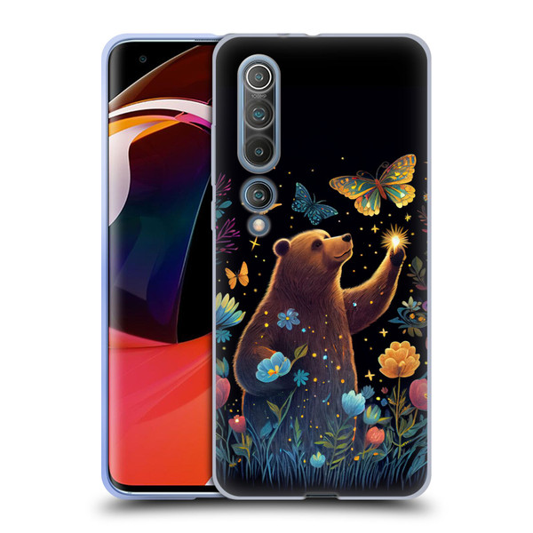 JK Stewart Art Bear Reaching Up Soft Gel Case for Xiaomi Mi 10 5G / Mi 10 Pro 5G