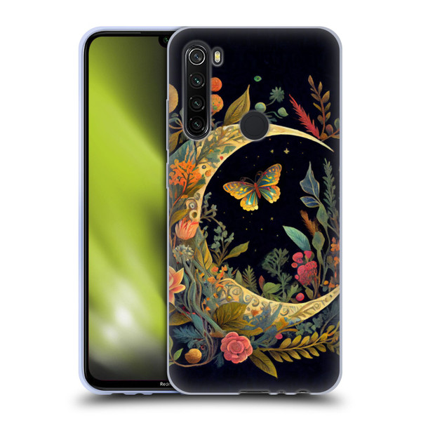 JK Stewart Art Crescent Moon Soft Gel Case for Xiaomi Redmi Note 8T