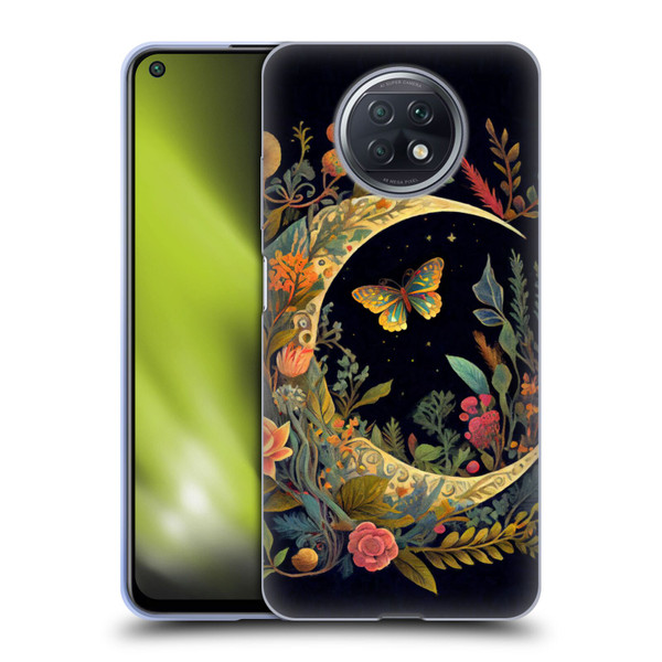 JK Stewart Art Crescent Moon Soft Gel Case for Xiaomi Redmi Note 9T 5G