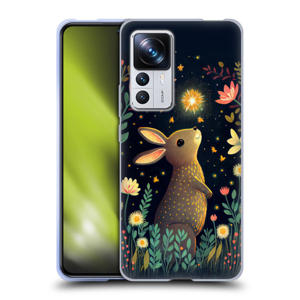 JK Stewart Art Rabbit Catching Falling Star Soft Gel Case for Xiaomi 12T Pro