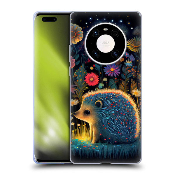 JK Stewart Graphics Little Hedgehog Soft Gel Case for Huawei Mate 40 Pro 5G