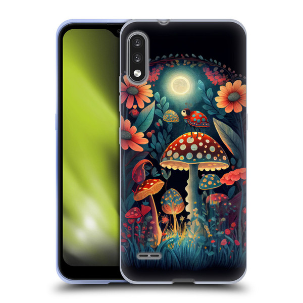 JK Stewart Graphics Ladybug On Mushroom Soft Gel Case for LG K22